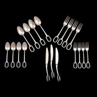 Hermes Attelage Flatware Set, 19 Pieces - Sold for $1,950 on 02-23-2019 (Lot 180).jpg